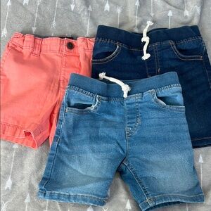 OshKosh B'gosh Coral Shorts Okie Dokie Jean Shorts 18 months